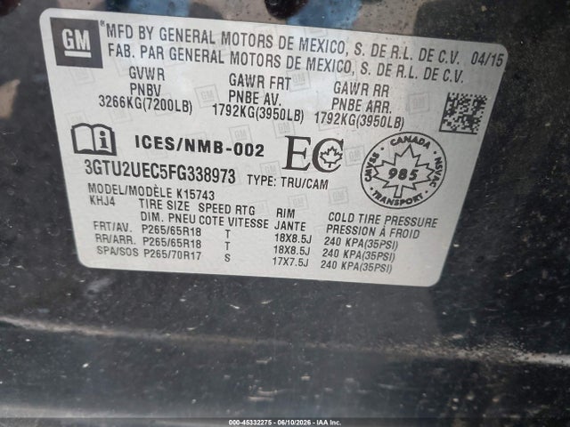 GMC Sierra 1500 Sle