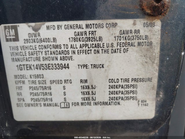 GMC Sierra 1500 Work Truck