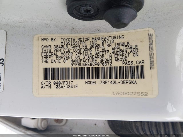 Toyota Corolla S