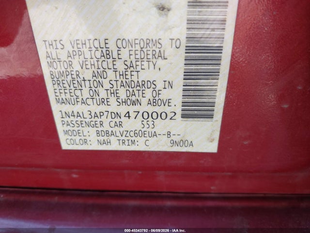 Nissan Altima 2.5 Sl