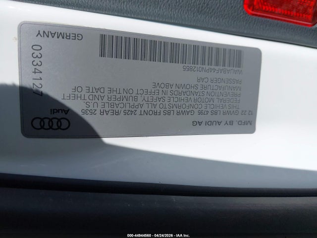 Audi A4 Premium 40 Tfsi Quattro S Tronic