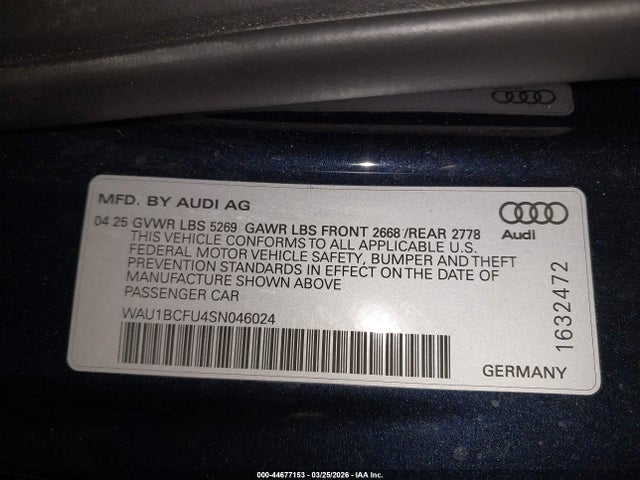 Audi All new A5 Premium Tfsi Quattro S Tronic