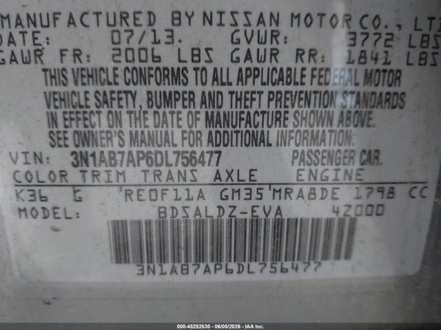 Nissan Sentra Sv