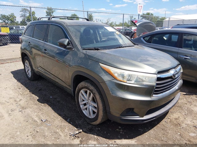 Salvage Toyota Highlander Image