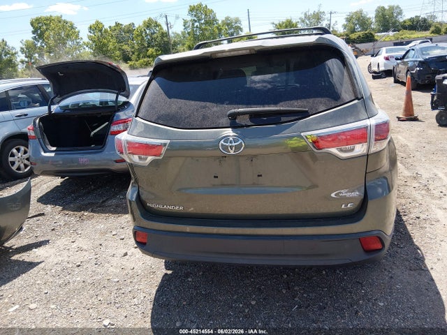 Toyota Highlander Le