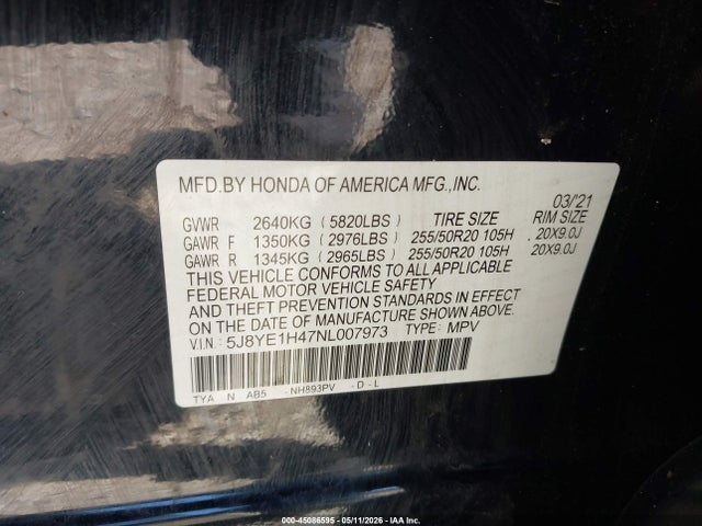 Acura MDX Technology Package
