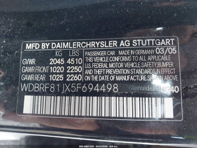 Mercedes-Benz C-Class Luxury 4matic