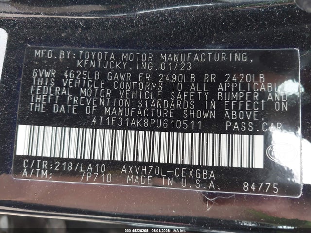Toyota Camry Xle Hybrid