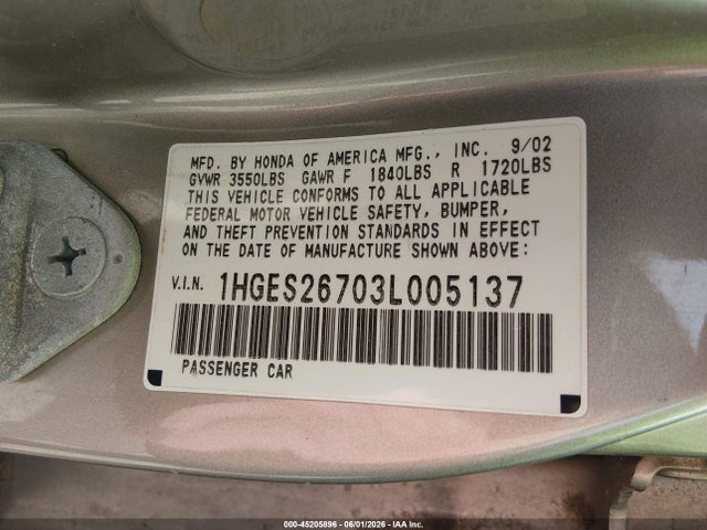 Honda Civic Ex