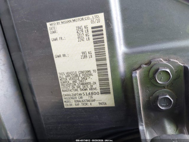 Nissan Altima 2.5 S