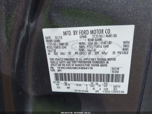 Ford Escape Xlt
