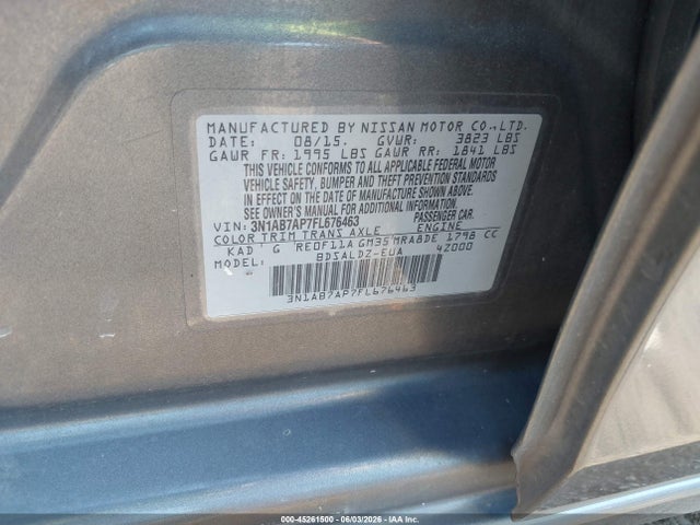 Nissan Sentra Sv