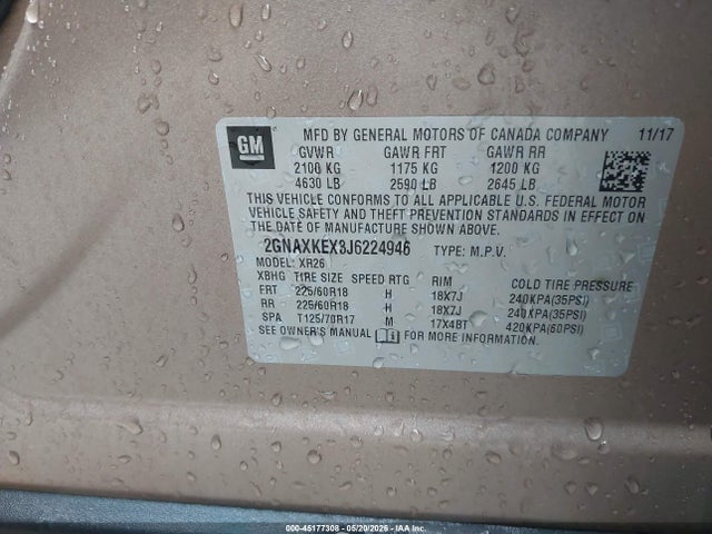 Chevrolet Equinox Lt