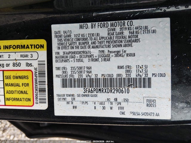 Ford Fusion Se