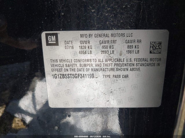 Chevrolet Malibu Ls