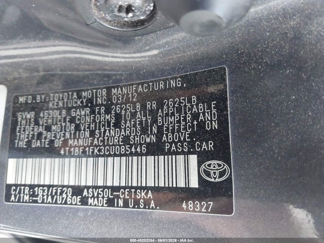 Toyota Camry Se