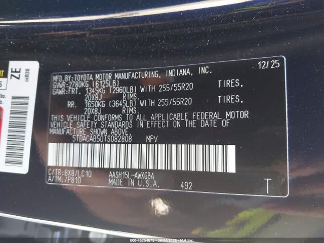 Toyota Grand Highlander Hybrid Limited