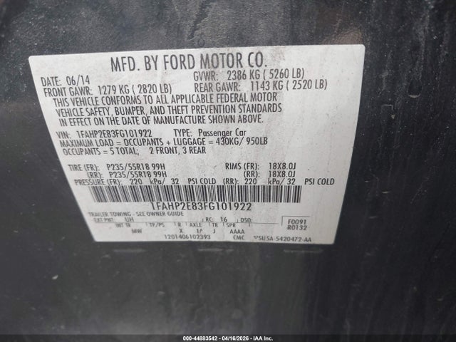 Ford Taurus Sel