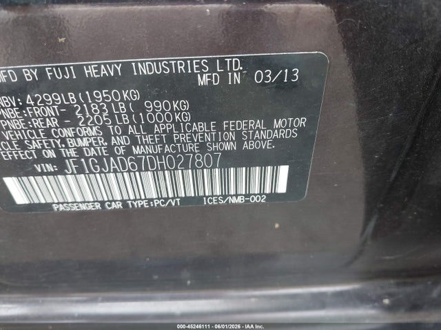 Subaru Impreza 2.0i Premium