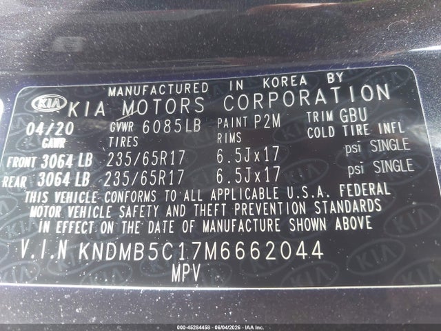 Kia Sedona Lx