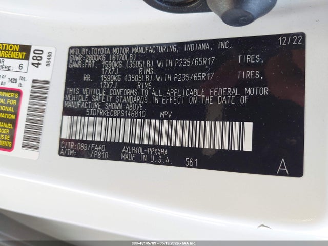 Toyota Sienna Xle