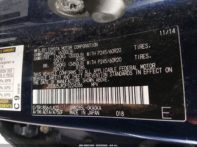 Toyota 4Runner Limited