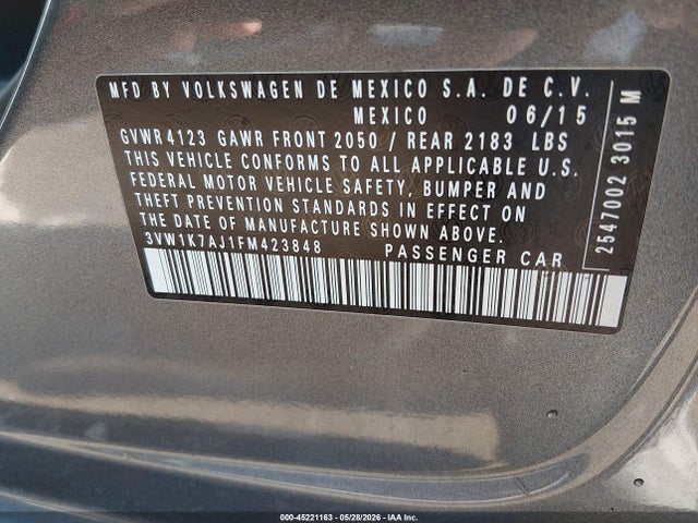 Volkswagen Jetta 2.0l S