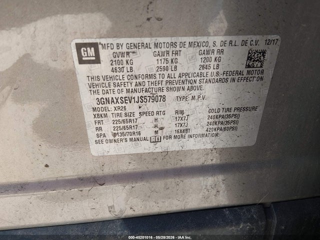 Chevrolet Equinox Lt