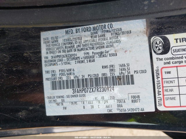 Ford Fusion Se