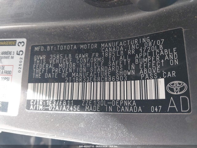 Toyota Corolla Le