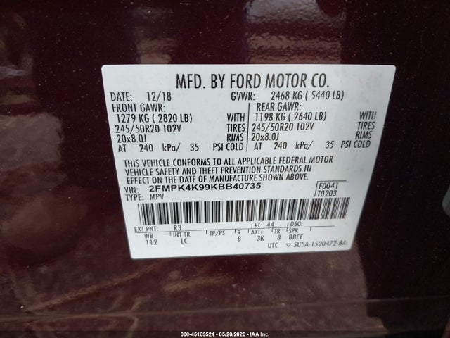 Ford Edge Titanium