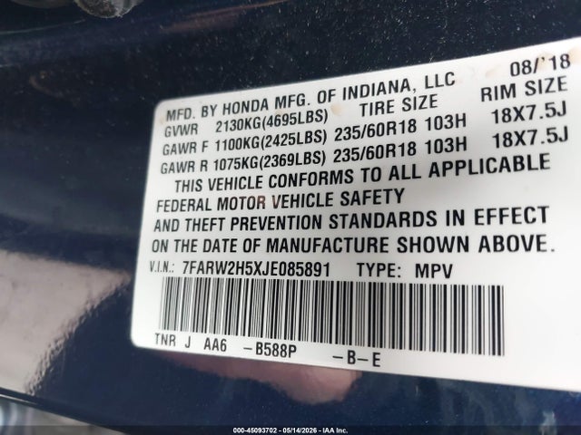 Honda CR-V Ex