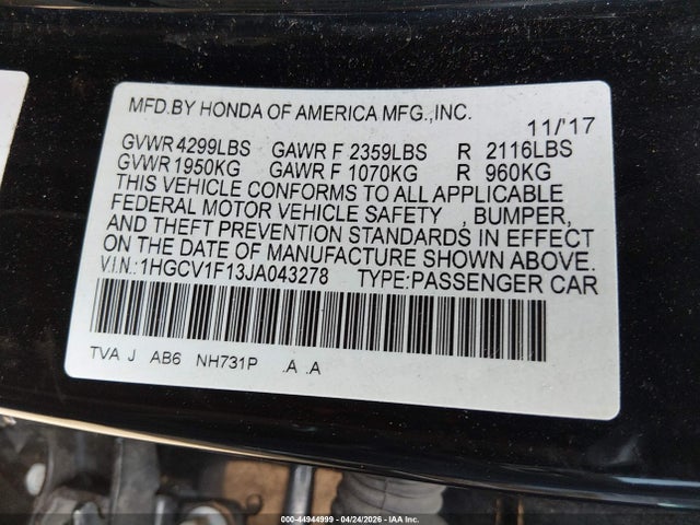 Honda Accord Lx