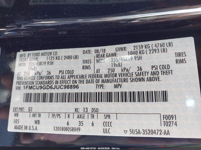 Ford Escape Se