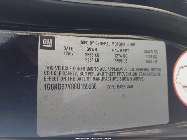 Cadillac DTS 1sd