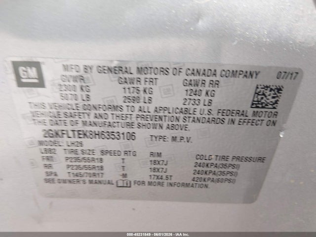 GMC Terrain Sle-2
