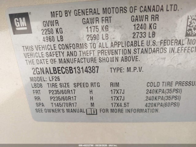 Chevrolet Equinox Ls