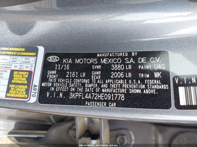 Kia Forte S
