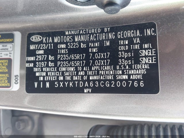 Kia Sorento Lx