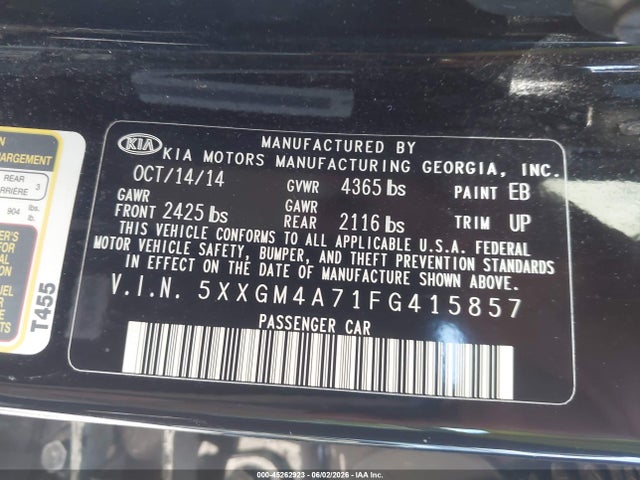 Kia Optima Lx
