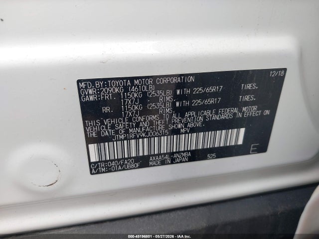 Toyota RAV4 Xle