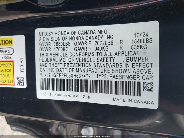 Honda Civic Sport