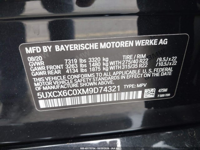 BMW X Series M50i