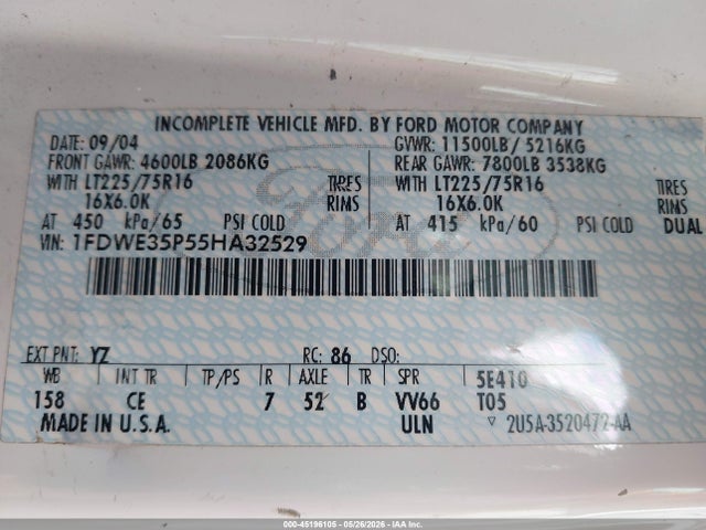 Ford E-350 Standard