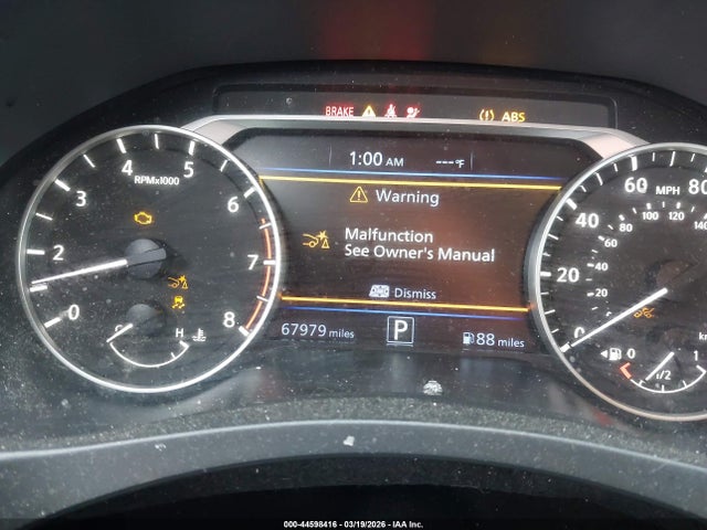 Nissan Altima Sv Fwd