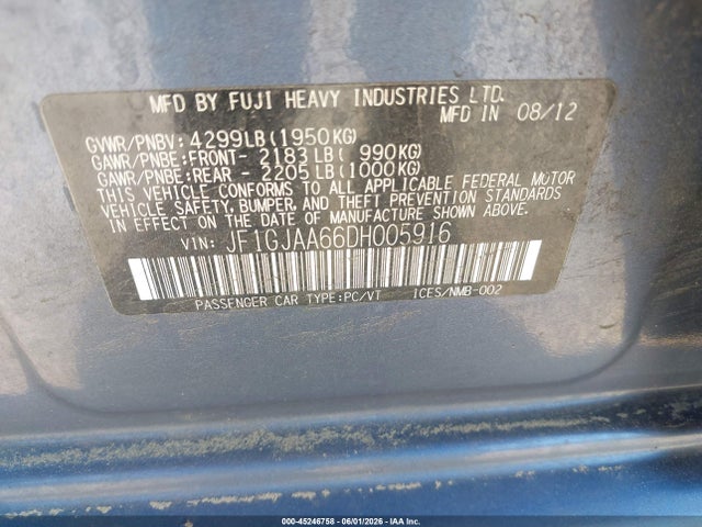 Subaru Impreza 2.0i