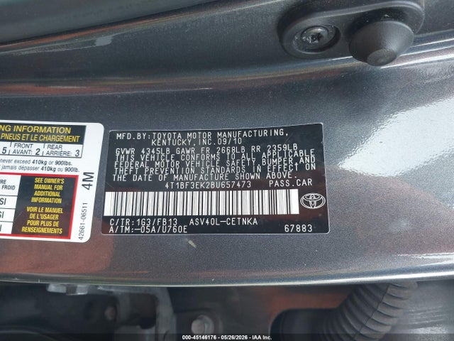 Toyota Camry Le