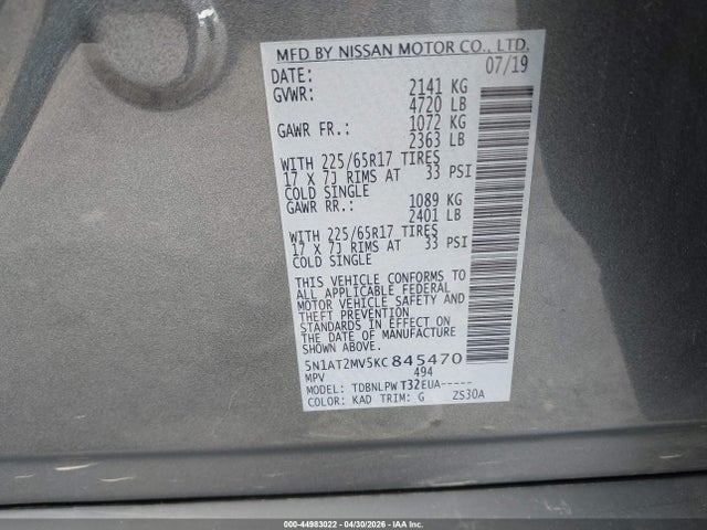 Nissan Rogue S