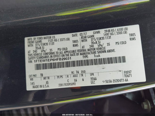 Ford F-150 Xl