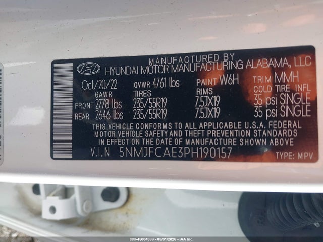 Hyundai TUCSON Sel